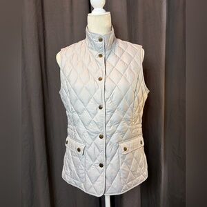 Women’s Eddie Bauer Premium Quilted Vest - Light Gray